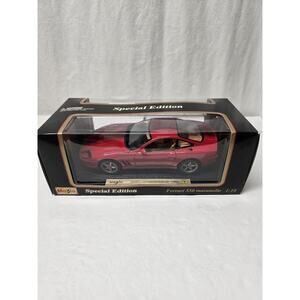 1995 Ferrari 550 Maranello (1:18) Red Diecast, Maisto "Special Edition" (#31839)